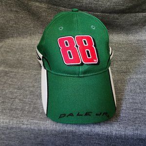 Winners Circle Nascar Dale Earnhardt Jr 88 Green/White Amp Energy Hat